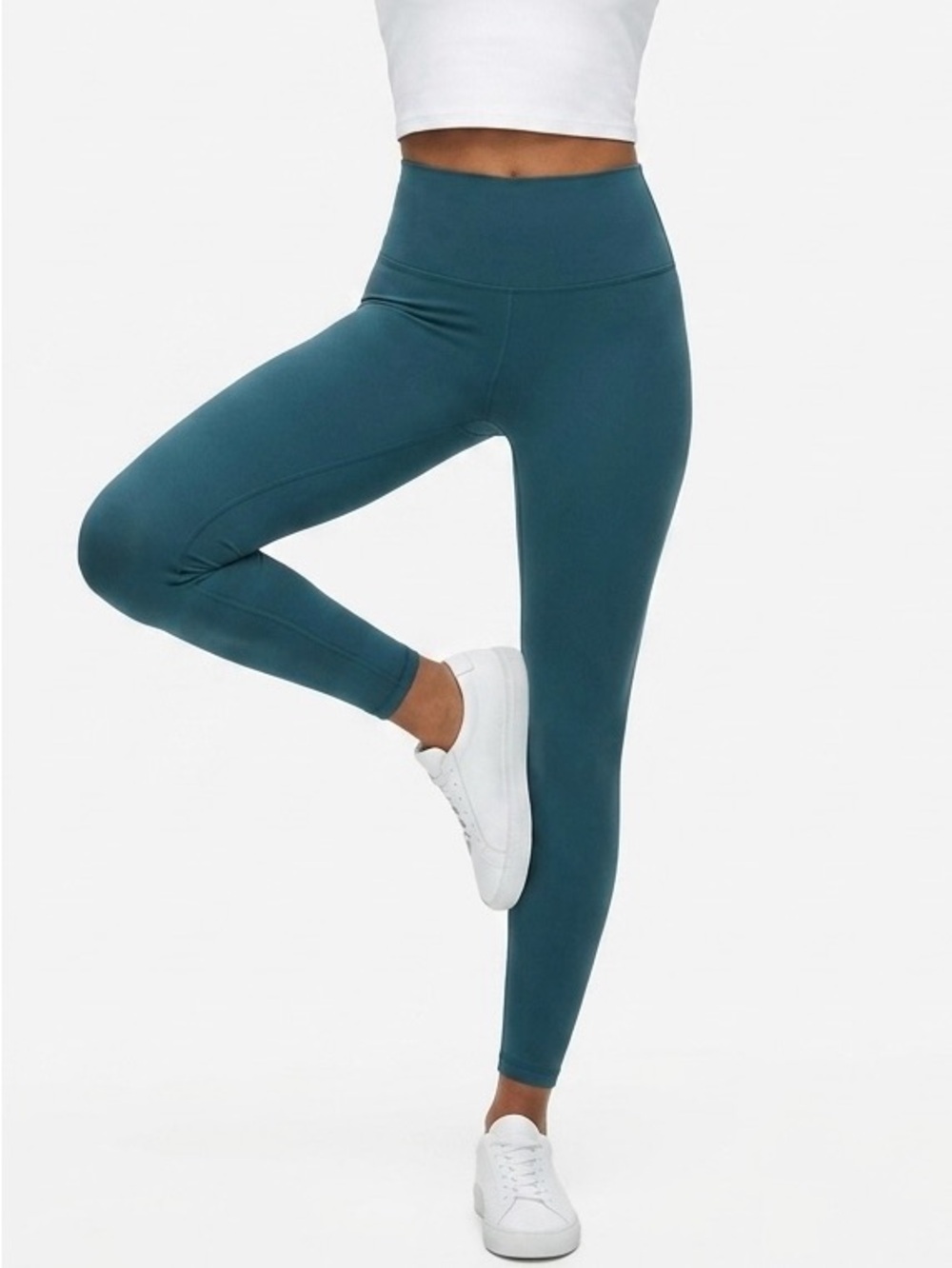 AS Revival Deep Teal High Rise Athletic Yoga Leggings Medium M